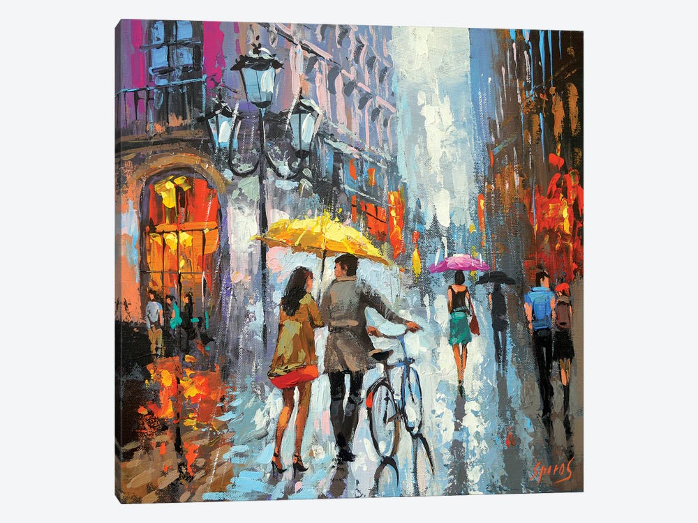 On A Cloudy Day by Dmitry Spiros 1-piece Canvas Wall Art