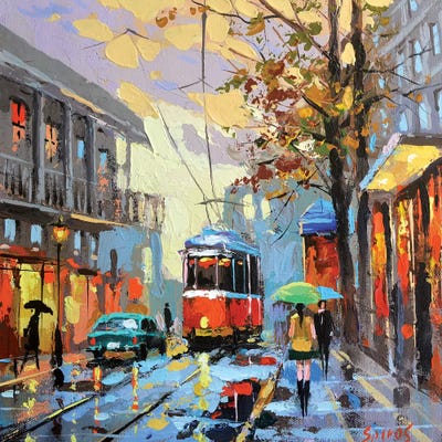 Autumn Overture by Dmitry Spiros framed canvas print