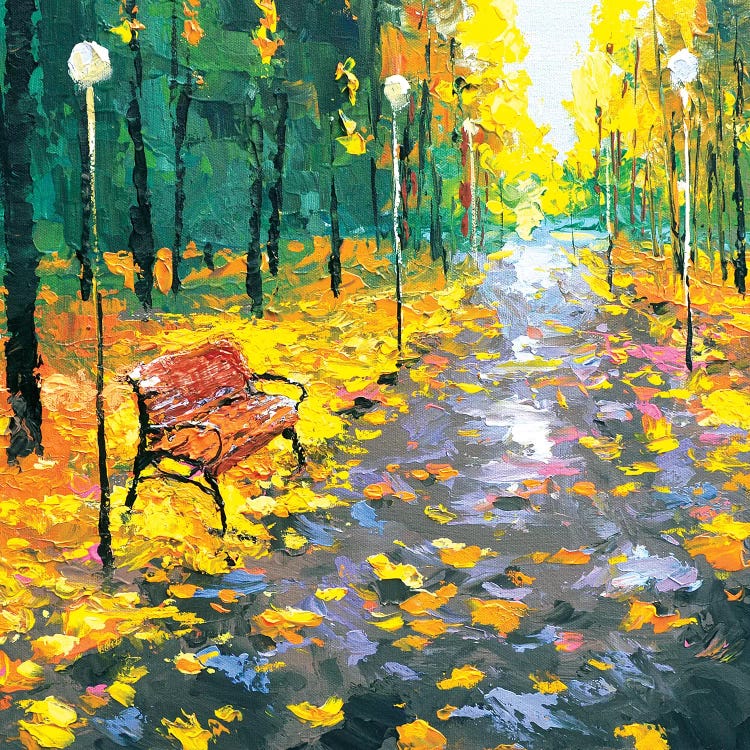 Rain Alley by Dmitry Spiros wall art