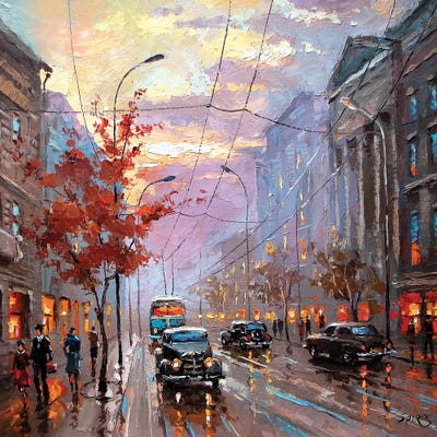 Autumn Rhapsody by Dmitry Spiros framed canvas print