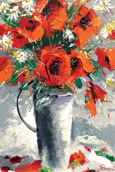 Dmitry Spiros: Red Poppies by Dmitry Spiros