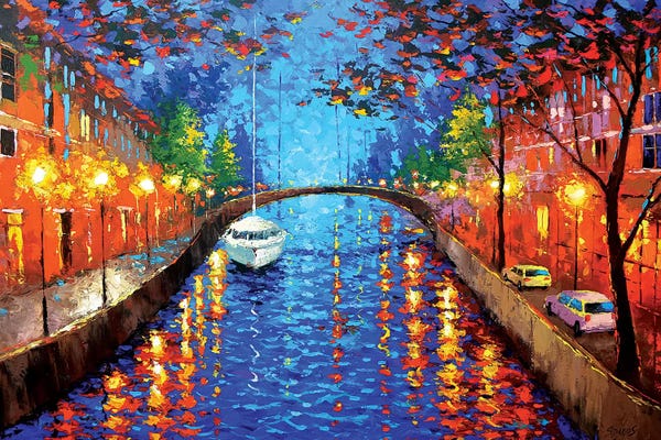 Docks & Piers: Romantic Evening IV by Dmitry Spiros