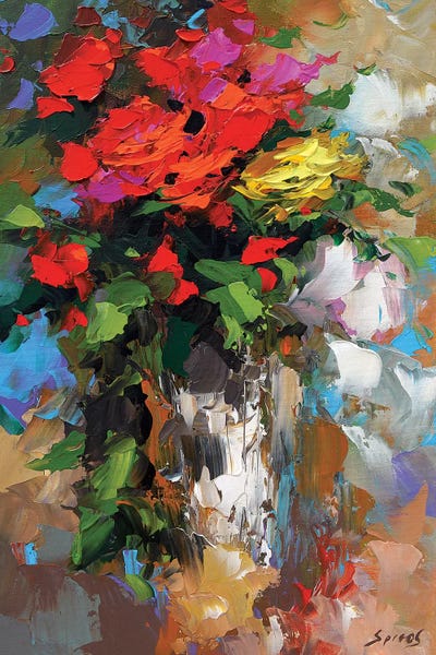 Dmitry Spiros: Roses I by Dmitry Spiros