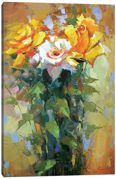 Roses II Canvas Art Print - Dmitry Spiros
