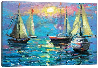 Sail Canvas Art Print - Dmitry Spiros
