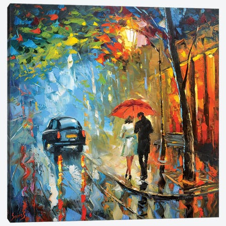 September Rain Canvas Print #DMT159} by Dmitry Spiros Canvas Artwork