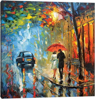 September Rain Canvas Art Print - Dmitry Spiros