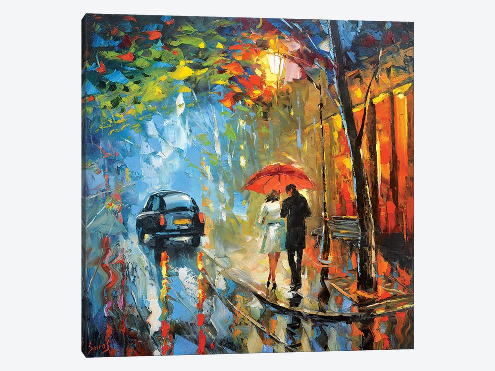 September Rain by Dmitry Spiros 1-piece Canvas Art Print
