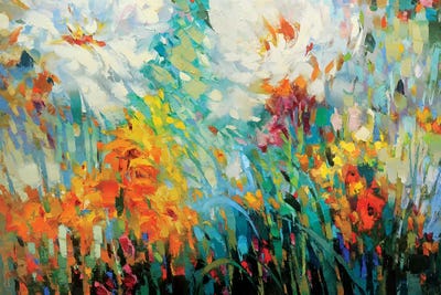 Azure Sweet Fragrance by Dmitry Spiros framed canvas print