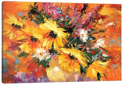 Sunflowers Canvas Art Print - Dmitry Spiros