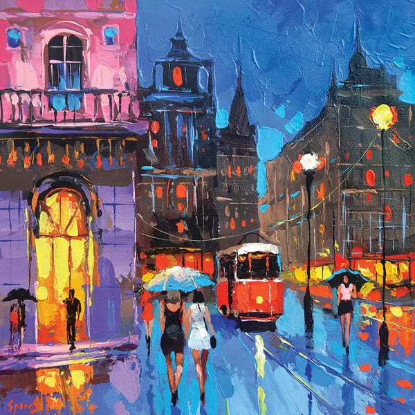 Dmitry Spiros: The Smell Of The Night City by Dmitry Spiros