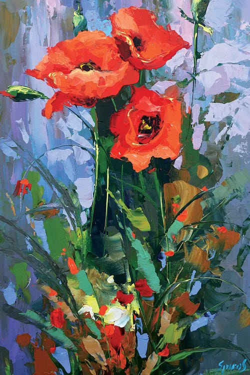 Three Poppies