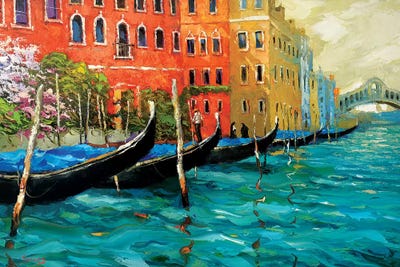 Venetian Motifs by Dmitry Spiros canvas print