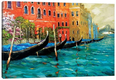 Venetian Motifs Canvas Art Print - Dmitry Spiros