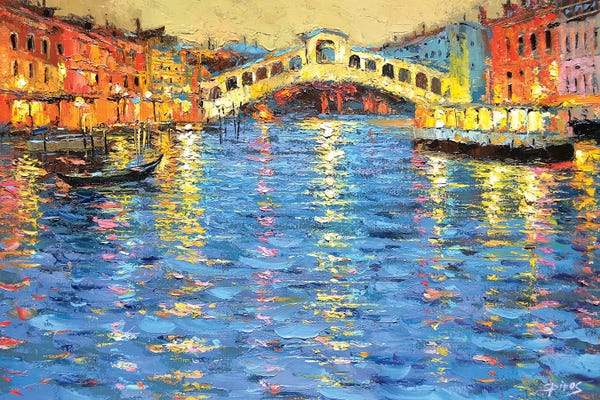 Dmitry Spiros: Venice In The Night by Dmitry Spiros