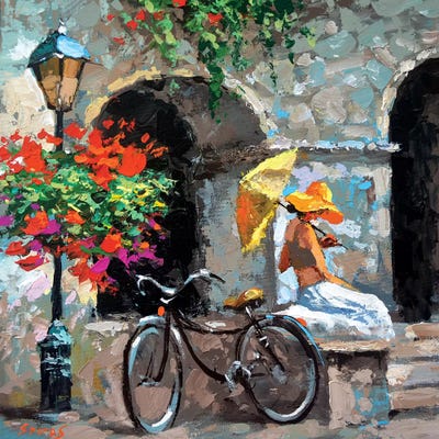 Waiting For You by Dmitry Spiros framed canvas print