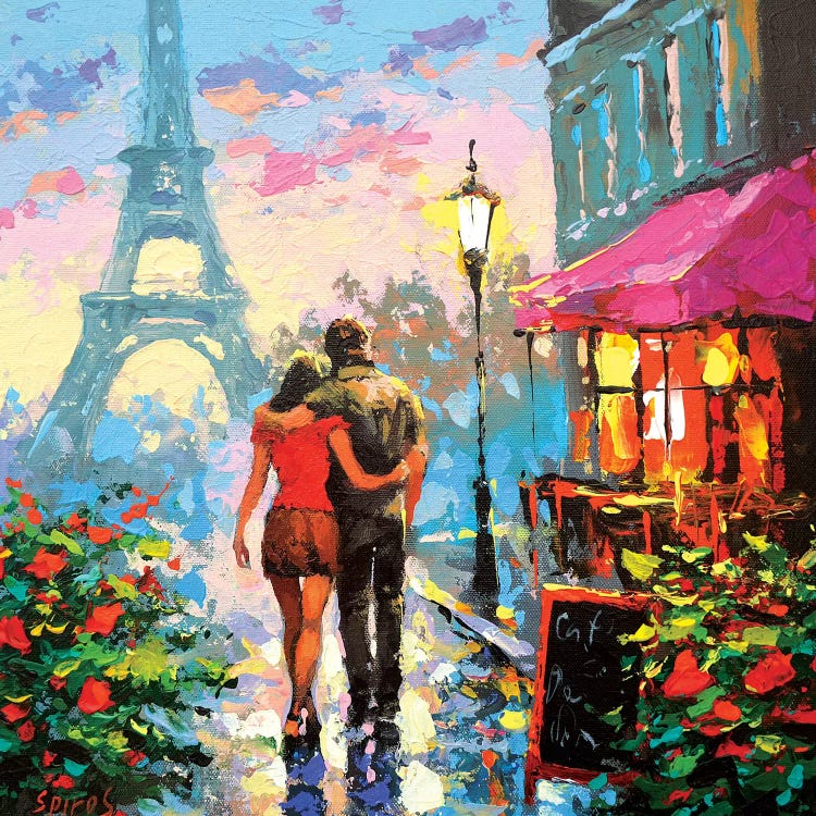 Walking Around The City by Dmitry Spiros wall art