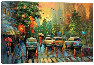Warm Rain Canvas Art Print - Dmitry Spiros