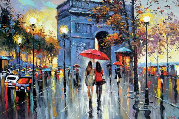 Rain: We Met In Paris by Dmitry Spiros