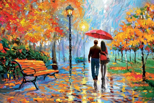 Rain: We Met In The Park II by Dmitry Spiros