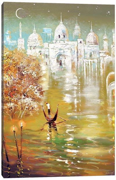 White City Canvas Art Print - India Art