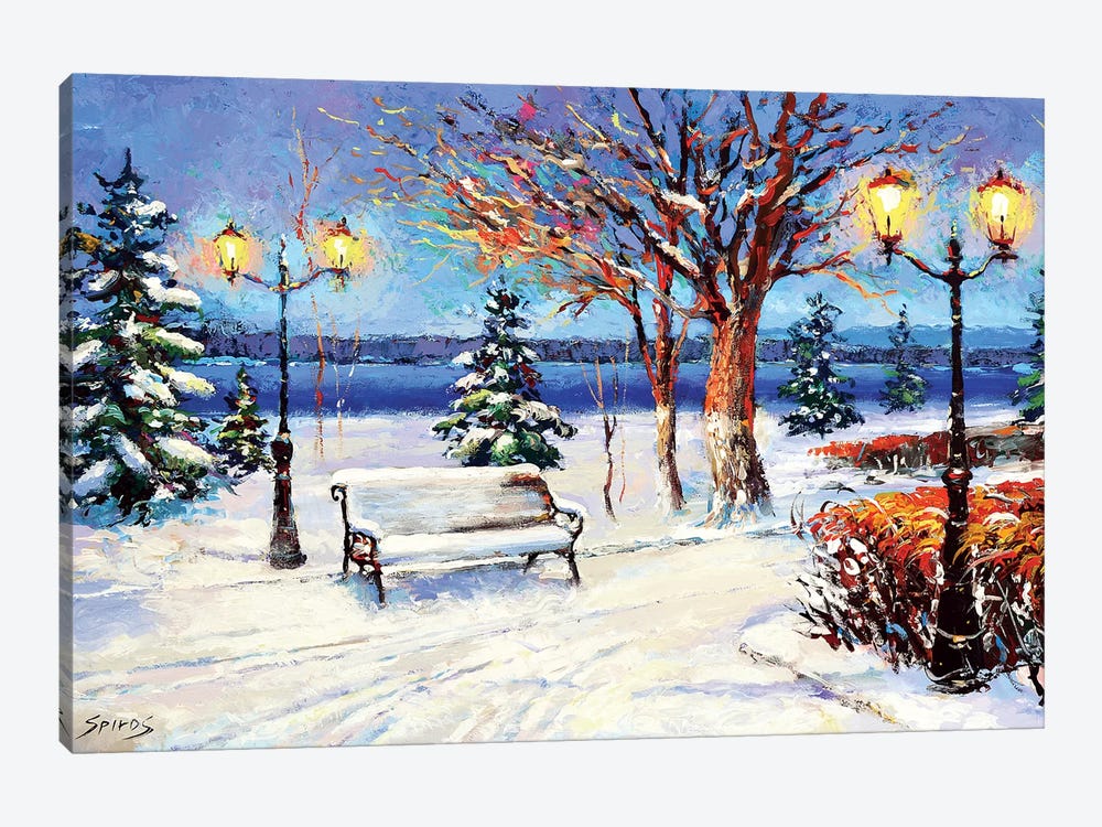 Winter Landscape 1-piece Art Print
