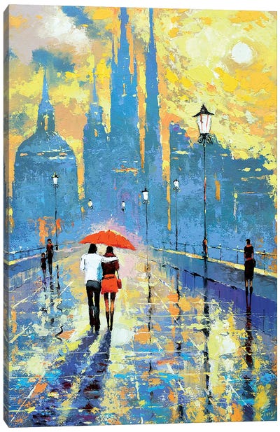 You & Me Canvas Art Print - Weather Art