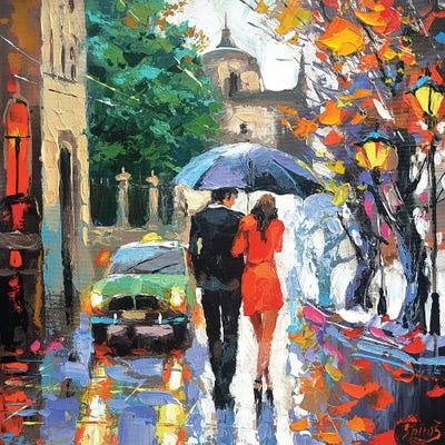 Thank You For A Lovely Evening by Dmitry Spiros framed canvas print