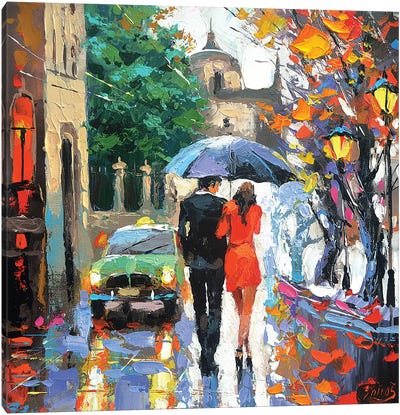 Thank You For A Lovely Evening Canvas Art Print - Dmitry Spiros