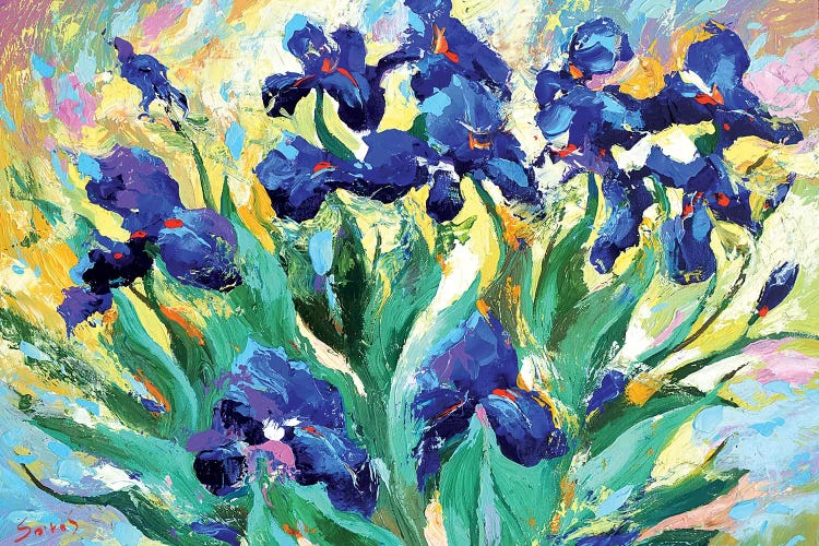 Blue Irises I