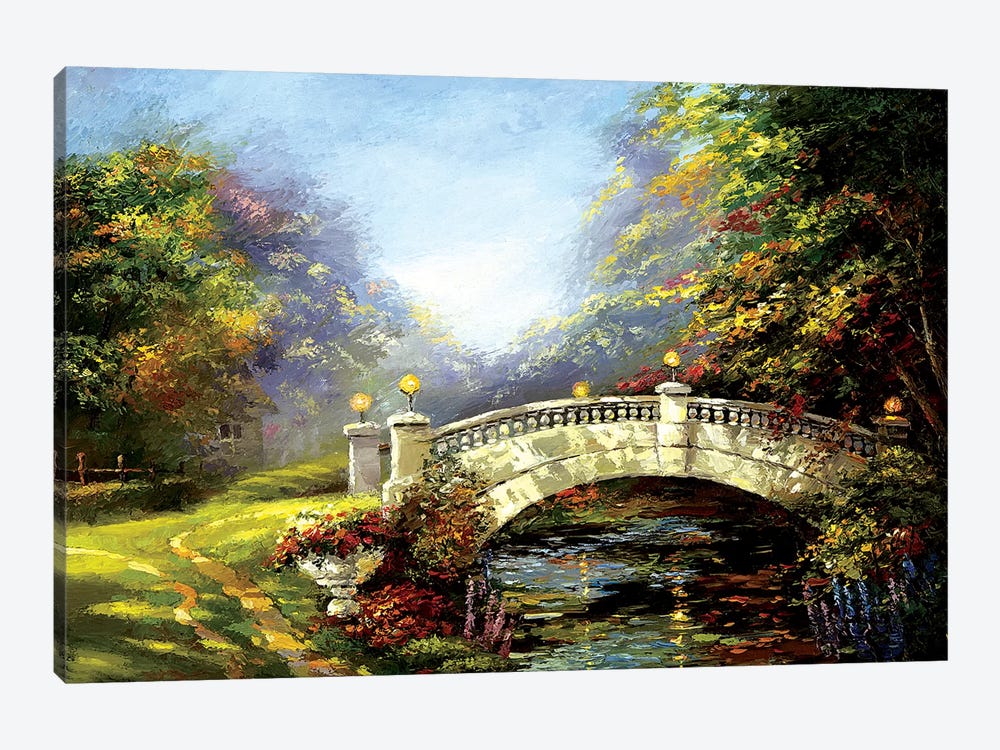 Bridge by Dmitry Spiros 1-piece Canvas Artwork