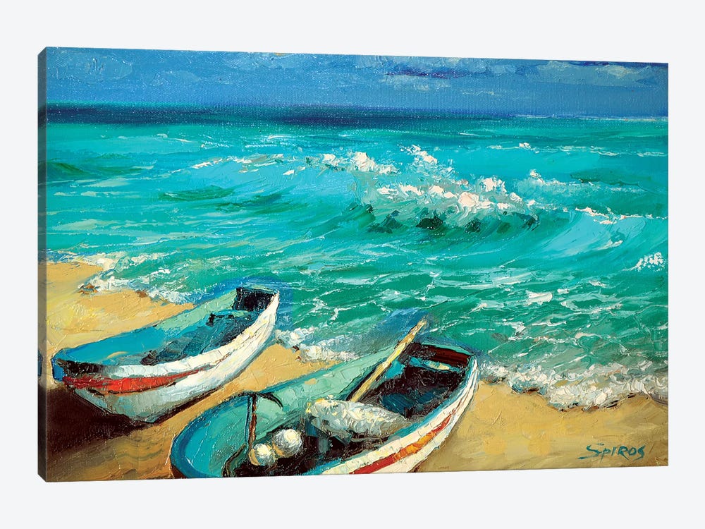 Caribbean Noon by Dmitry Spiros 1-piece Canvas Print