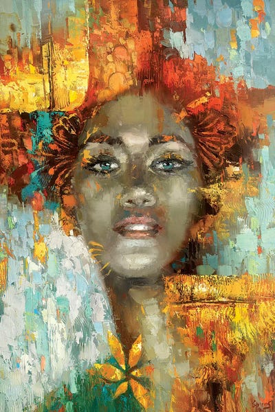 Catherine by Dmitry Spiros framed canvas print