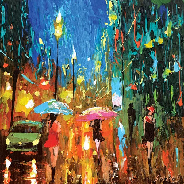 Rain: Emerald Night by Dmitry Spiros