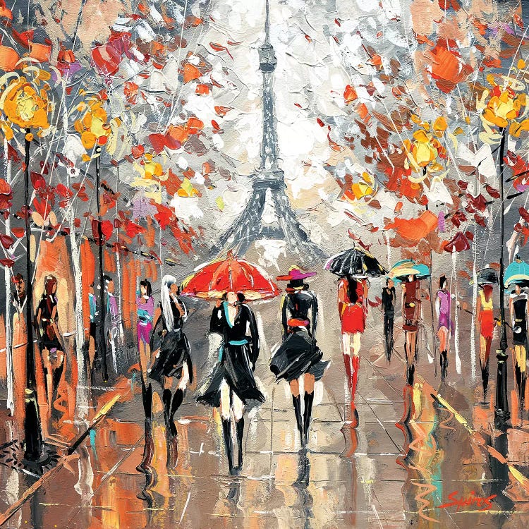 Evening by Dmitry Spiros wall art