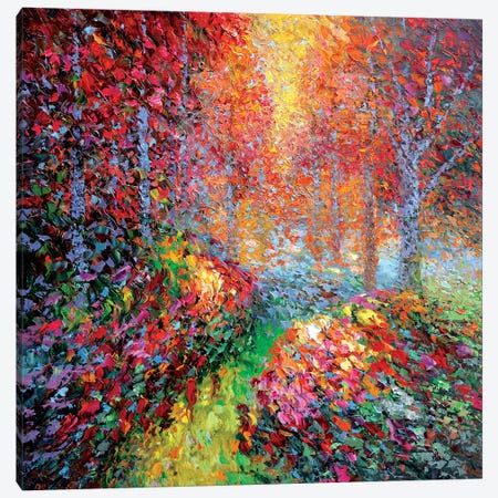 Garden Autumn Canvas Print #DMT79} by Dmitry Spiros Canvas Print