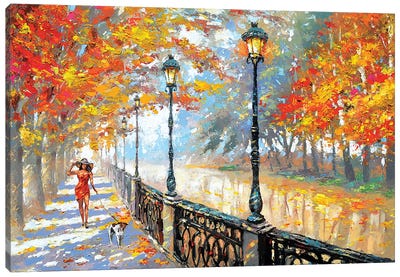 Autumn Canvas Art Print - Dmitry Spiros