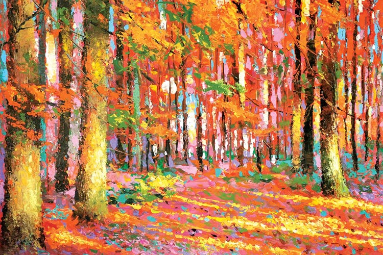 Golden Autumn II by Dmitry Spiros wall art