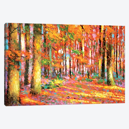 Golden Autumn II Canvas Print #DMT85} by Dmitry Spiros Canvas Art Print