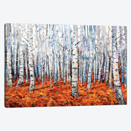 In The Birch Forest Canvas Print #DMT91} by Dmitry Spiros Canvas Print
