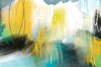 Forecast Of Rain by Delores Naskrent canvas print