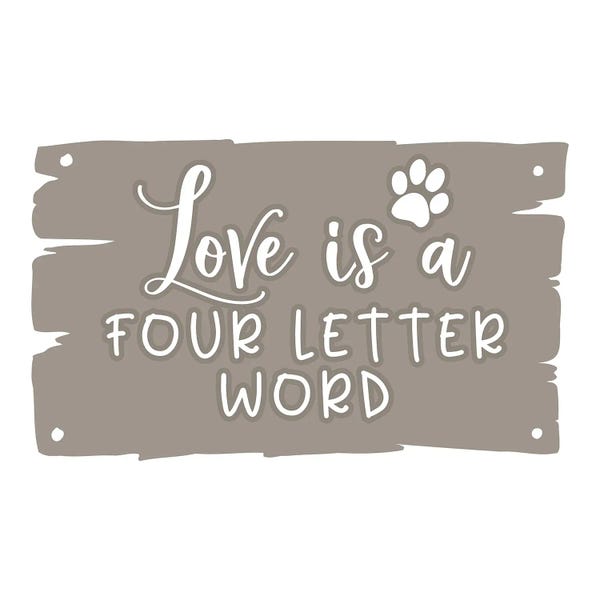 Delores Naskrent: Love Is A Four Legged Word II by Delores Naskrent