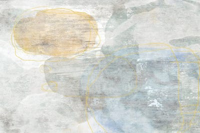 Flaxen Prairie by Delores Naskrent art print