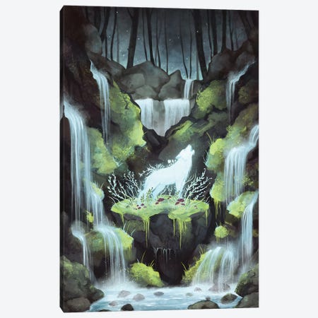 Forest Spirit Canvas Print #DNE14} by Danielle English Art Print