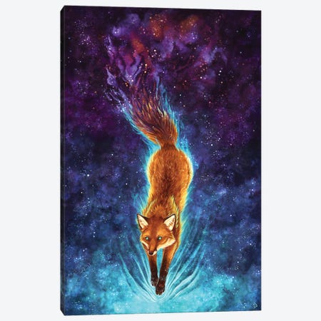 Foxtail Nebula Canvas Print #DNE15} by Danielle English Canvas Art Print