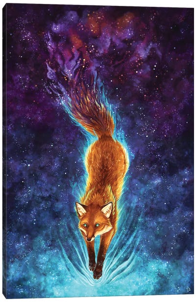 Foxtail Nebula Canvas Art Print - Danielle English