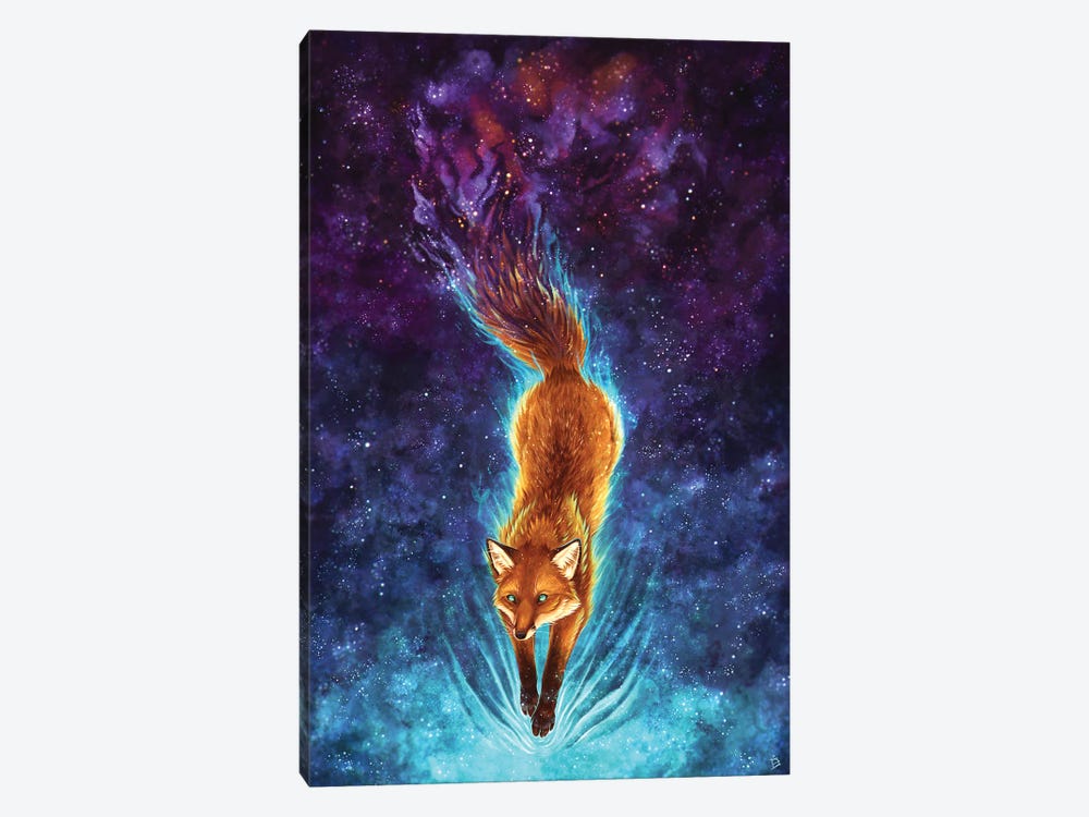 Foxtail Nebula by Danielle English 1-piece Canvas Wall Art