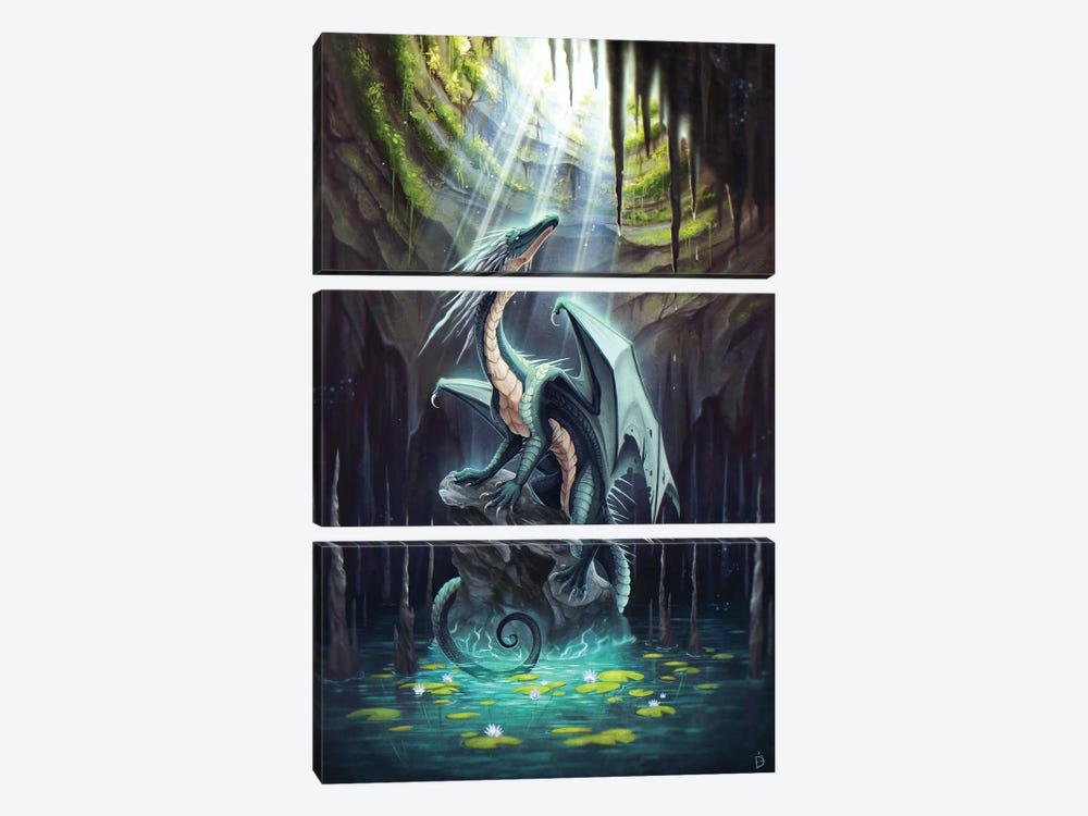 The Otherworld by Danielle English 3-piece Canvas Artwork