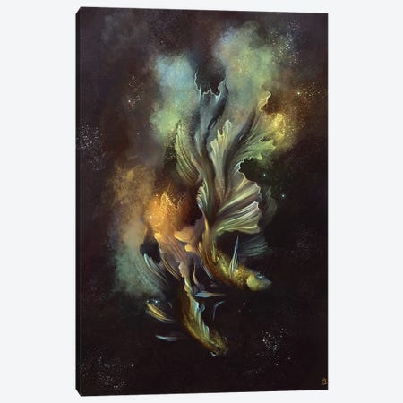 Pisces Nebula Canvas Print #DNE23} by Danielle English Canvas Print