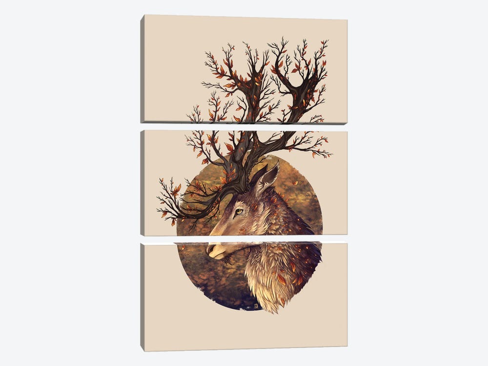 Autumn Embers by Danielle English 3-piece Canvas Print